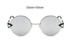 Steampunk Round Mirror Sunglasses