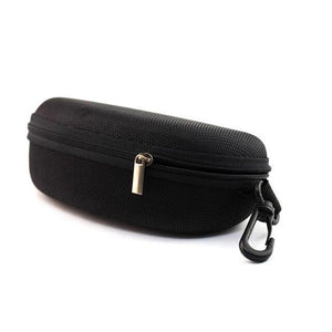 Package Eyewear cases hard black zip spectacle case  p01