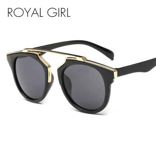 ROYAL GIRL Women Sunglasses Round Shades Cat Eye Glasses ss206