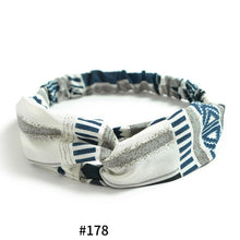 Women's Satin elastic cross headband geranium European and American hair accessories