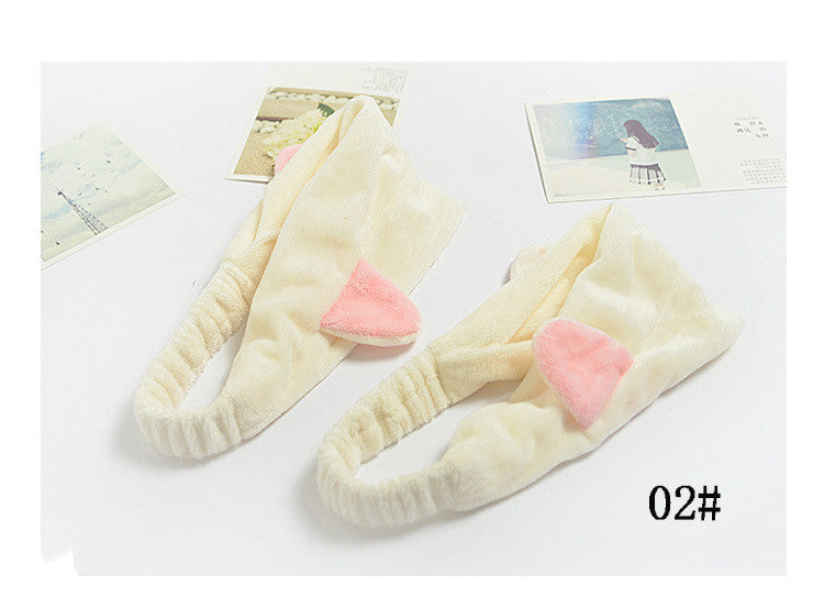 Women's cat ears hair band Korea Cute cute hair band hoop headdress headdress female