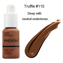 New 30ml PHOERA Matte Oil Control Concealer Liquid Foundation