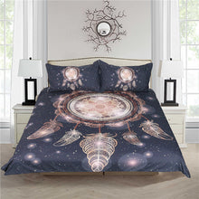 BeddingOutlet Dreamcatcher Bedding Set Twin Full Queen King Galaxy Golden Print Bohemian Bedclothes 3d Duvet Cover 3pcs Luxury